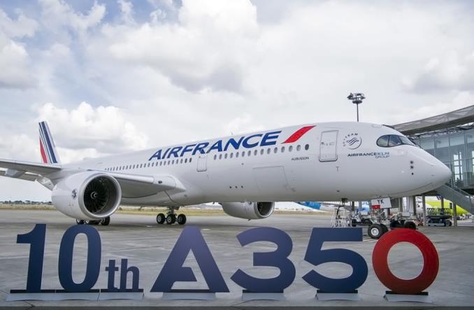 10-й Airbus A350 для Air France