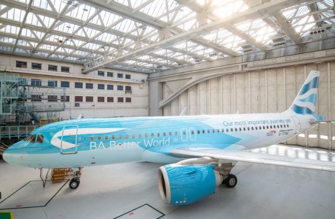 Airbus A320neo в ливрее BA Better World