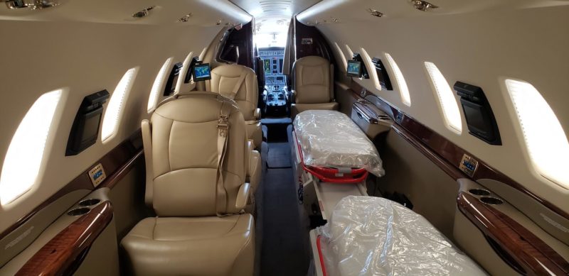 Встроенное медицинское оборудование Cessna Citation Sovereign