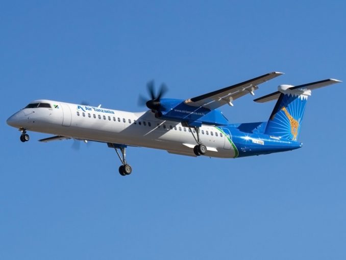 Dash 8-400 авиакомпании Air Tanzania