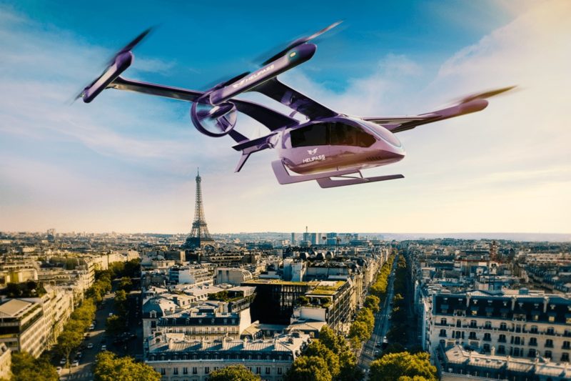Запуск услуги аэротакси eVTols от Eve запланирован на 2026 год