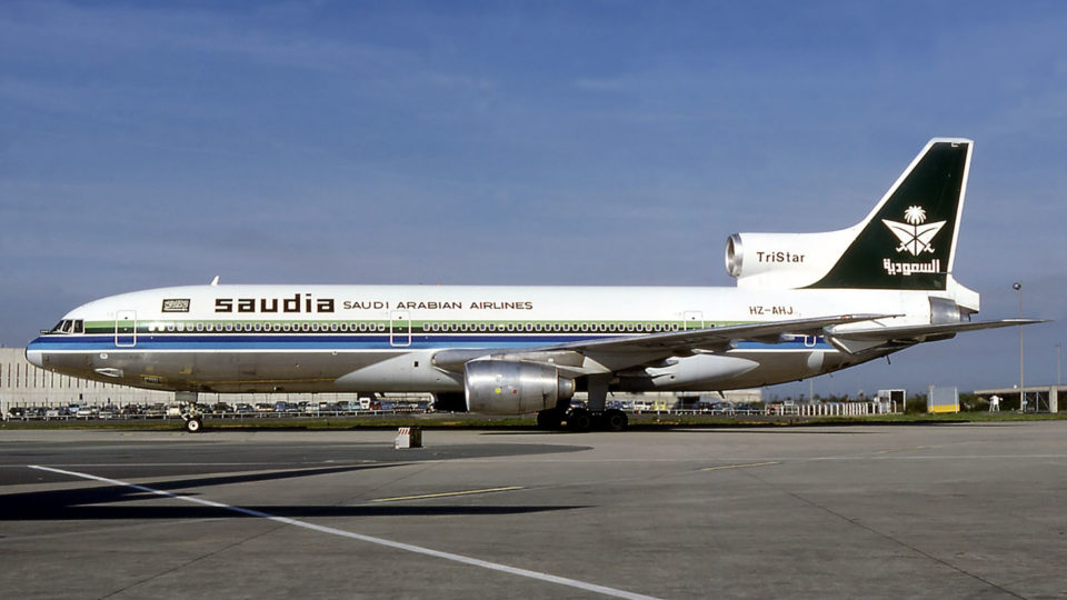 Lockheed L-1011 TriStar авиакомпании Saudi Arabian Airlines
