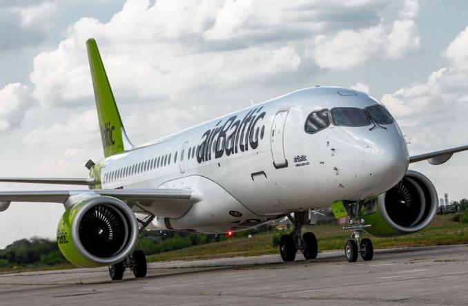 Airbus A220 на МАКС-21